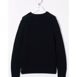 Dziecięcy Sweter w Granatowym Kolorze z Flagą USA