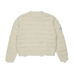 Dziecięcy Sweter z Logo Beżowy