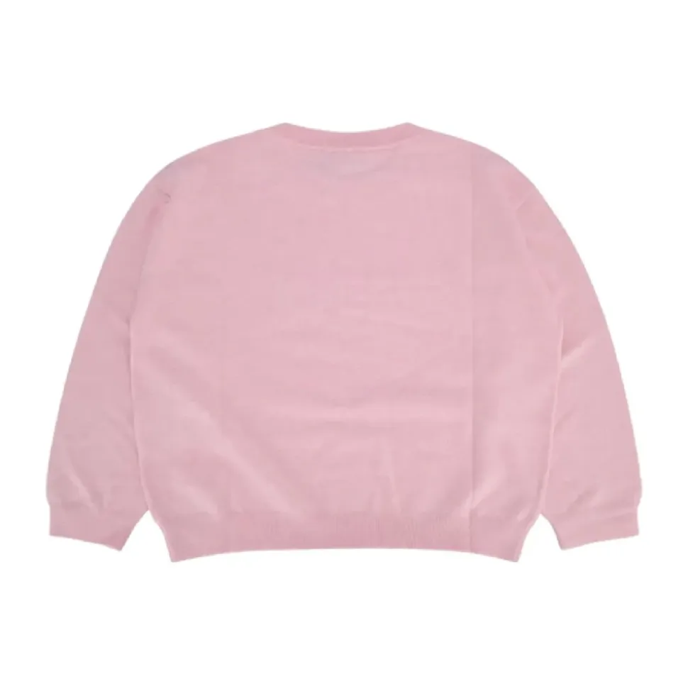 Dziewczęcy Sweter Z Dzianiny Sweater