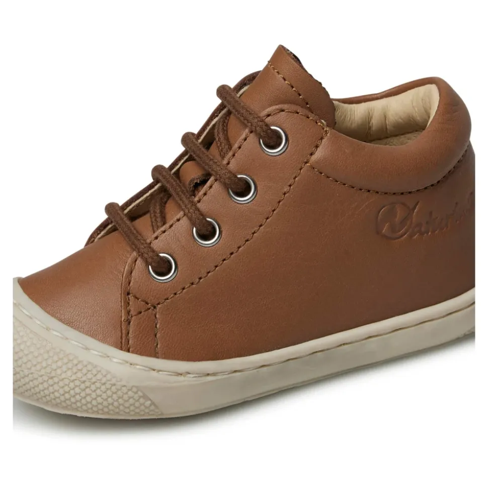 First-steps leather shoes with zipper COCOON ZIP