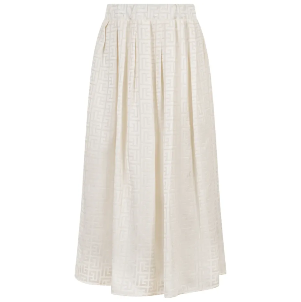 Geometric Logo Trapeze Skirt