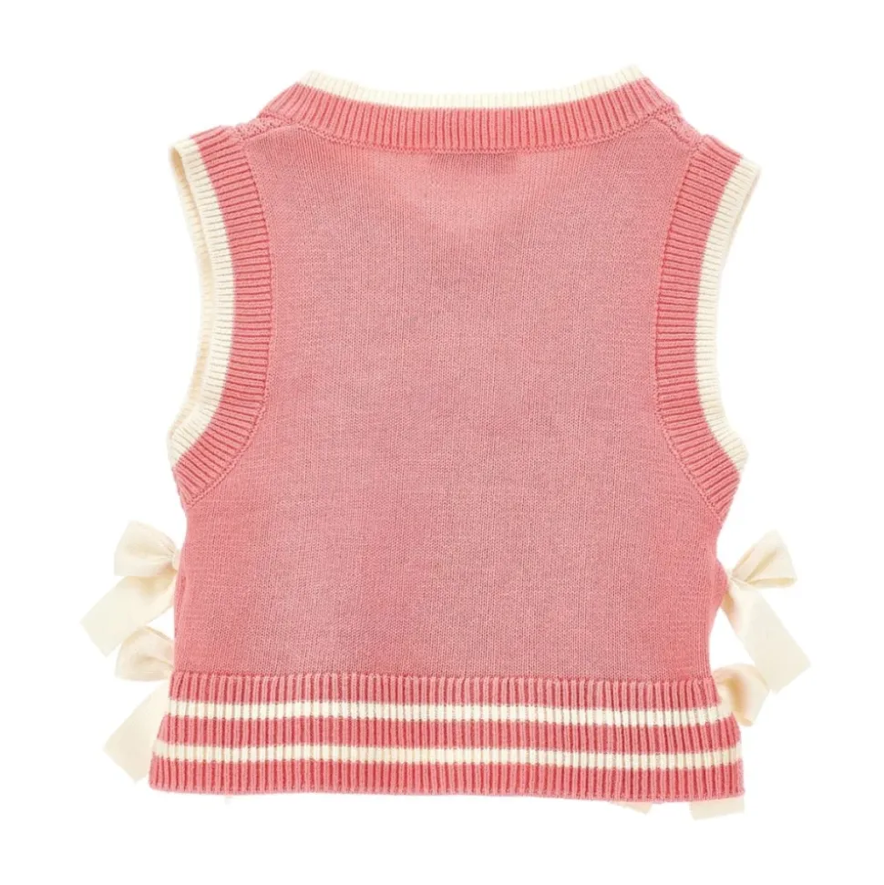Gilet con fiocchi
