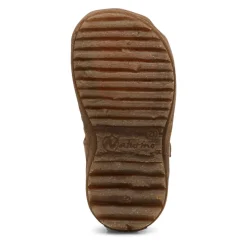 Half-closed leather sandals SEE