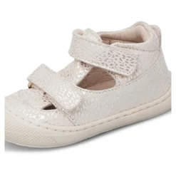 Half-closed suede sandals PUFFY