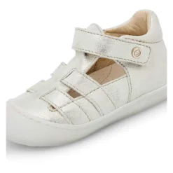 Half-open leather sandals BEDE