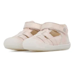 Half-open leather sandals BEDE