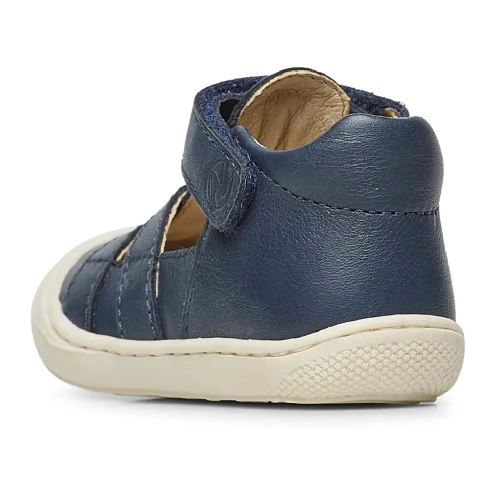 Half-open leather sandals BEDE