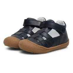 Half-open leather sandals BEDE