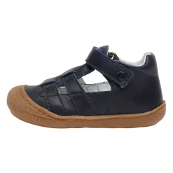 Half-open leather sandals BEDE
