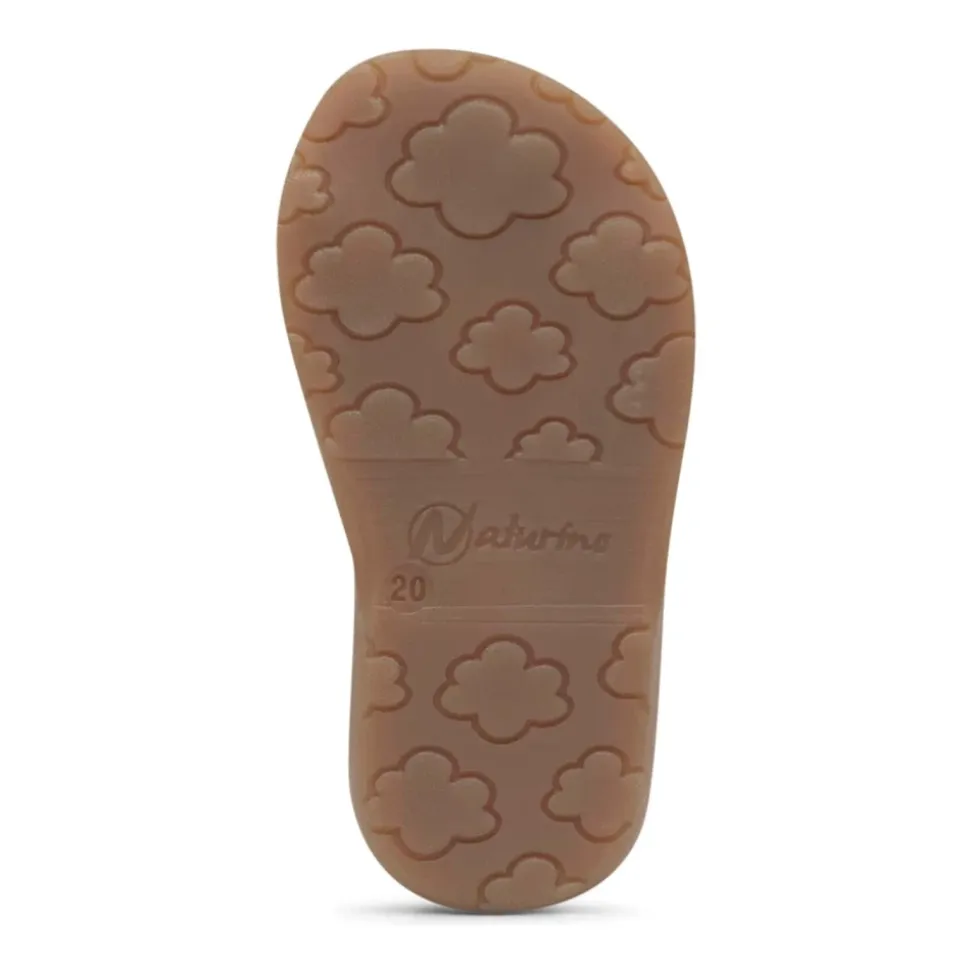 Half-open printed leather sandals ZAFFIRO