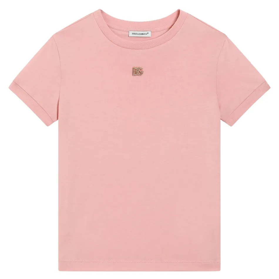 Jasnoróżowy T-shirt