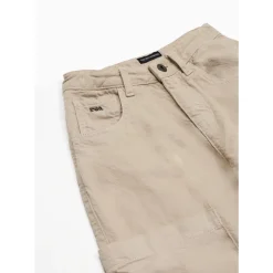 Jeansy Cargo z Owalną Nogawką