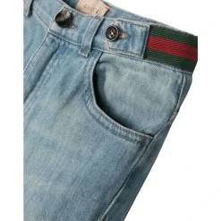 Jeansy Denim z Detalem Web