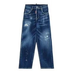 Jeansy o prostych nogawkach