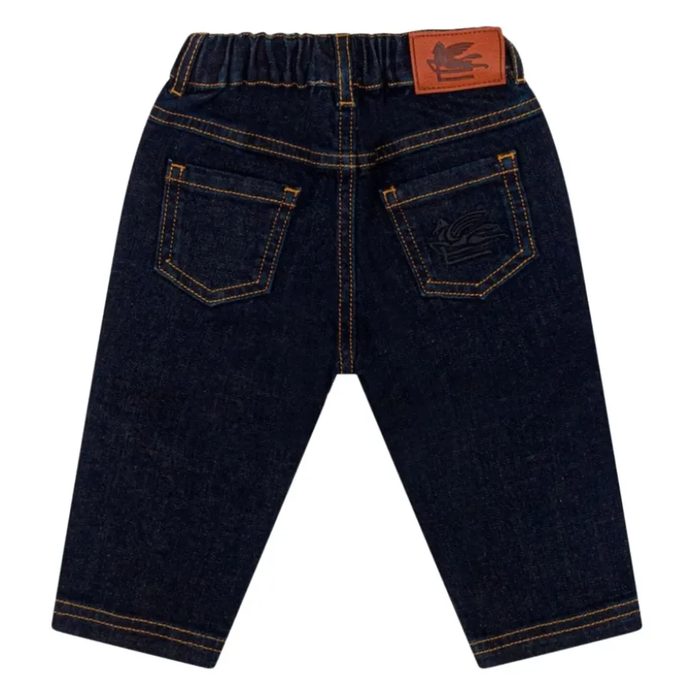 Jeansy o wyglądzie denimu