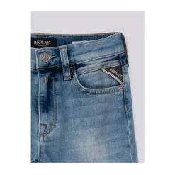 Jeansy regular fit z zwężaną nogawką
