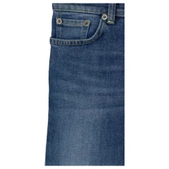 Jeansy z bawełnianego denimu w kolorze indygo