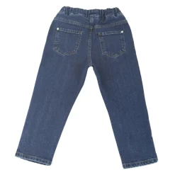 Jeansy z denimu o średnim odcieniu