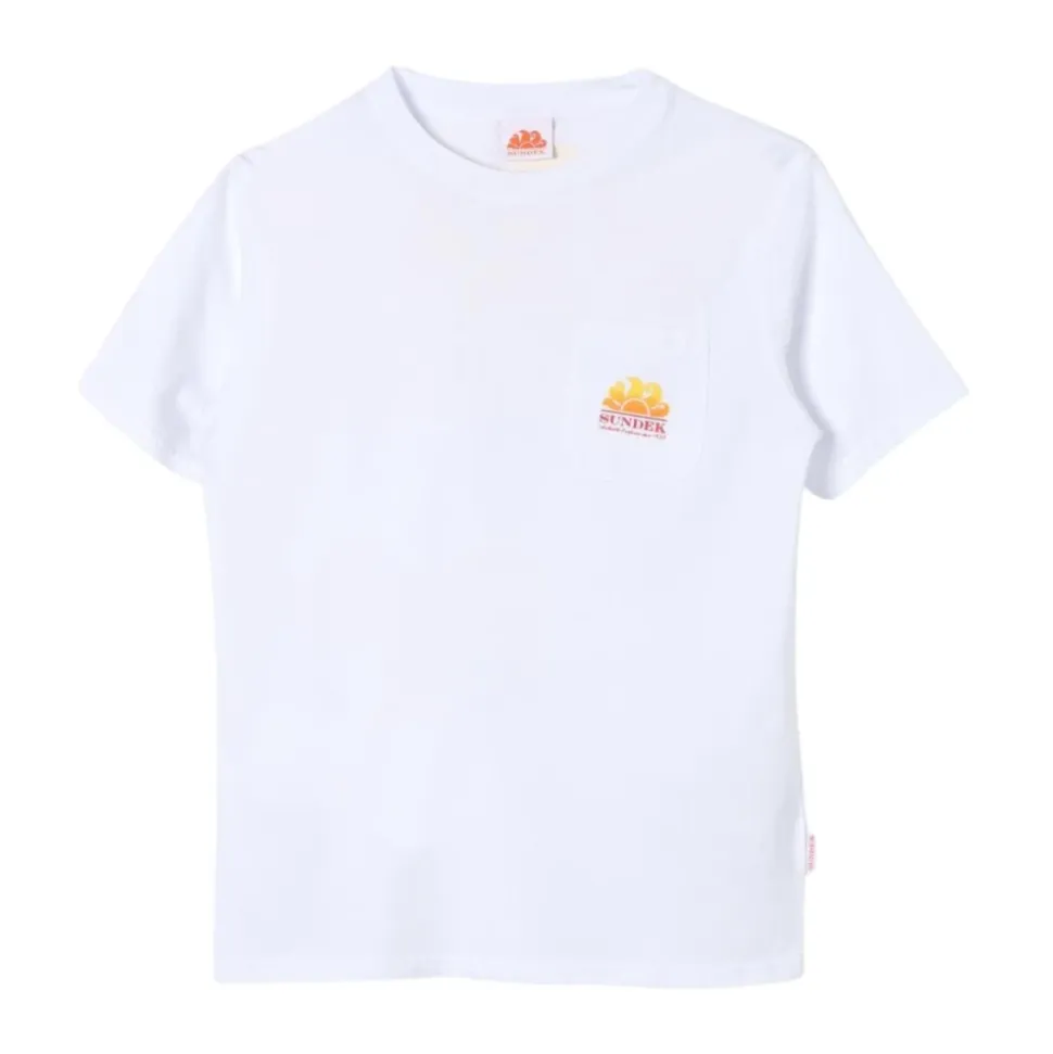 Kieszonkowy T-shirt Krótki Rękaw