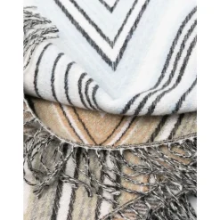 Koc Plume w Kolorze Taupe