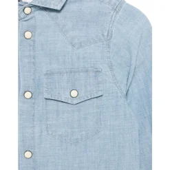 Koszula z Długim Rękawem i Kieszenią