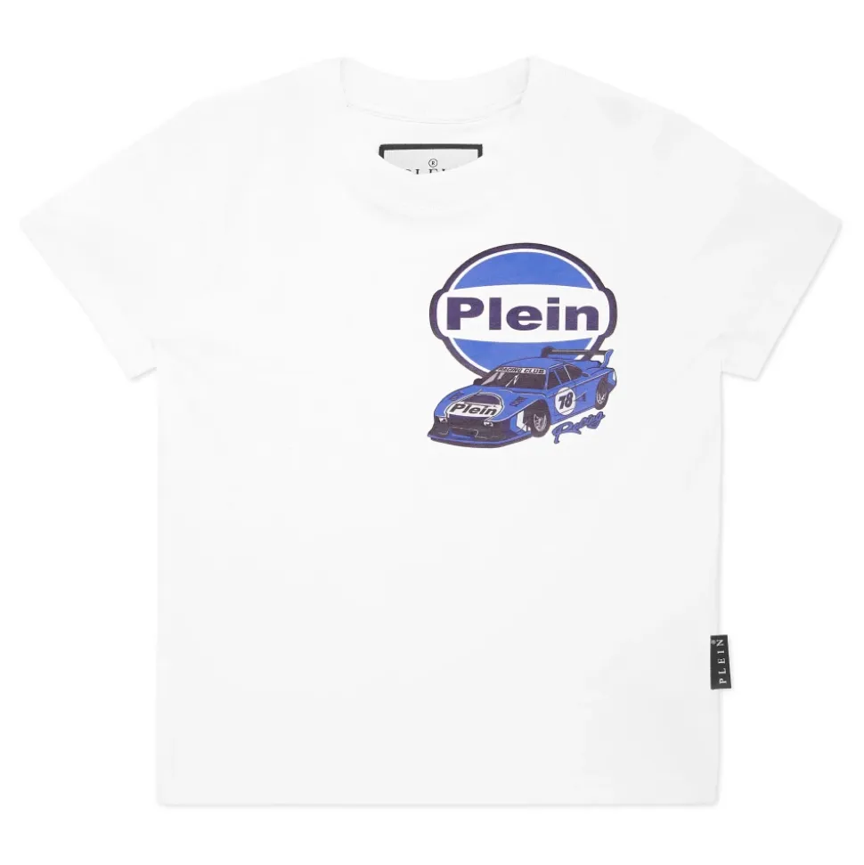 Koszulka Jersey z Okrągłym Dekoltem SS Cars Racing