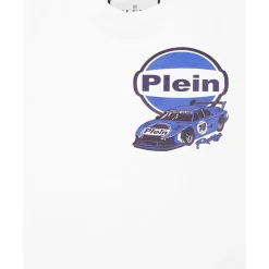 Koszulka Jersey z Okrągłym Dekoltem SS Cars Racing