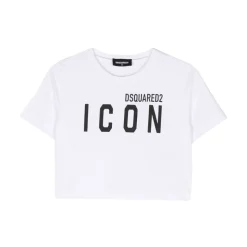 Koszulka krótka z okrągłym dekoltem ICON