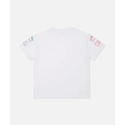 Koszulka T-Shirt z Dżerseju z Nadrukiem Postaci