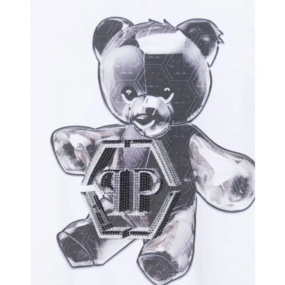 Koszulka z nadrukiem misia Teddy