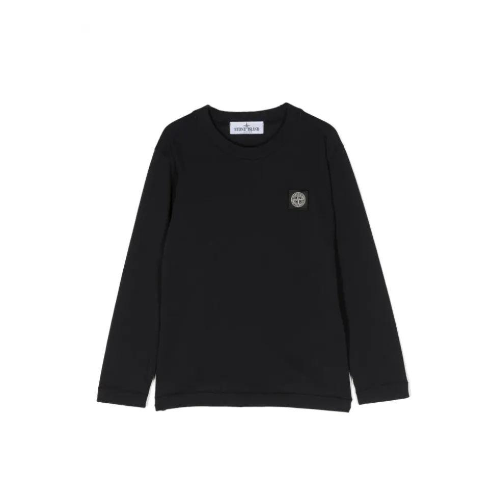 Koszulka z naszywką kompasu Stone Island