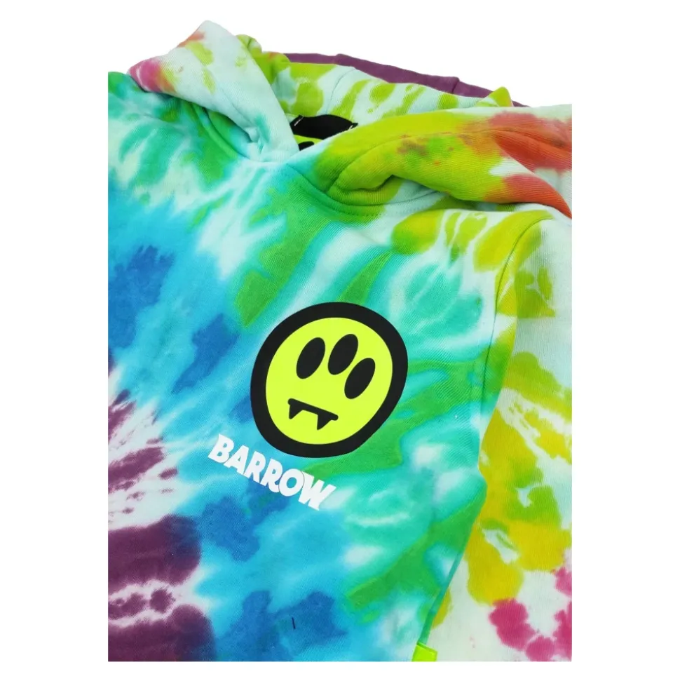 Krótka bluza dresowa Tie-dye