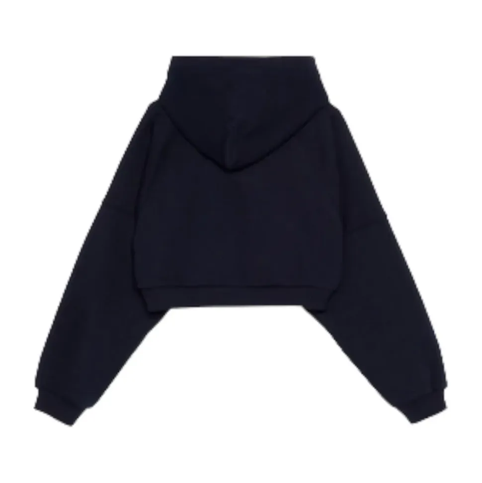 Krótka Bluza z Kapturem Crest