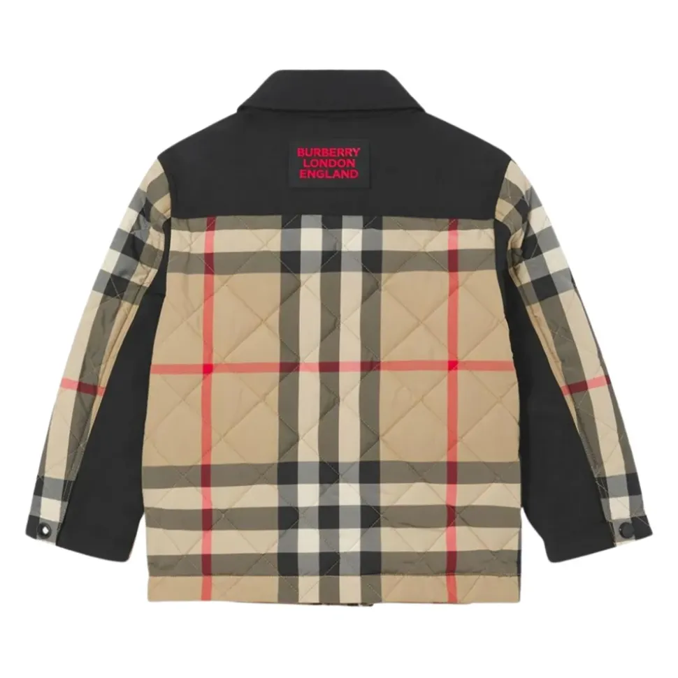 Kurtka dziecięca w kratę Vintage Check