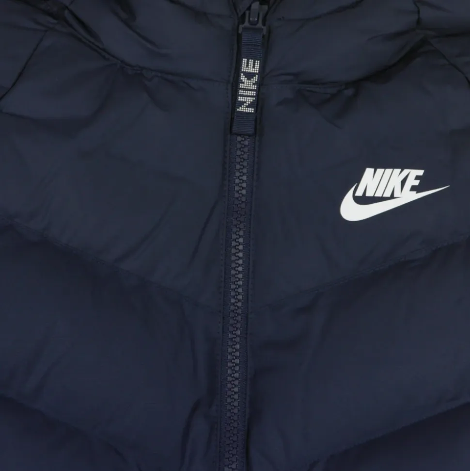 Kurtka Sportowa Nike z Syntetycznym Wypełnieniem, Kolor Granatowy