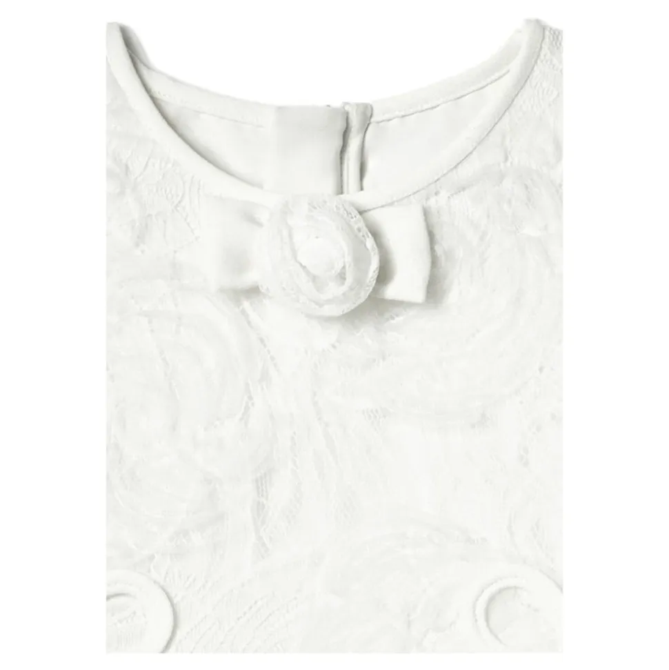 Lace Bow Detail Dress