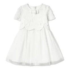 Lace Bow Detail Dress