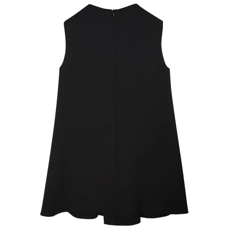 La Mia Bambina Sukienka typu Pinafore z Aplikowanymi Kokardami