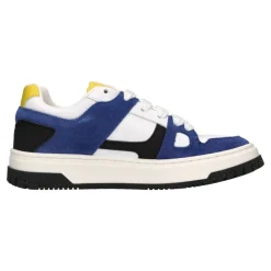 Leather and Suede Sneakers