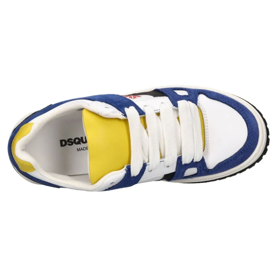 Leather and Suede Sneakers