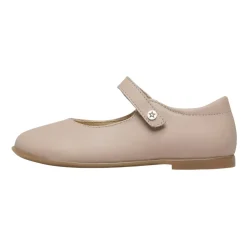 Leather ballet flats with strap DARLING