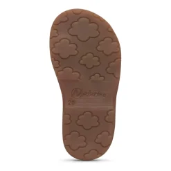 Leather sandals with hearts FIRUN