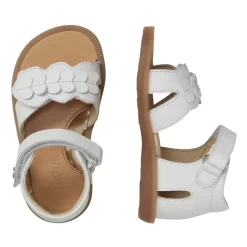 Leather sandals with hearts FIRUN