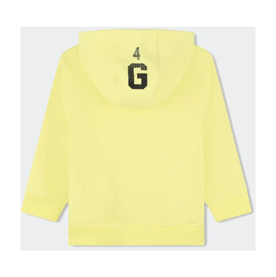 Logo cotton-blend hoodie