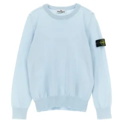 Logo Cotton Crewneck Sweater