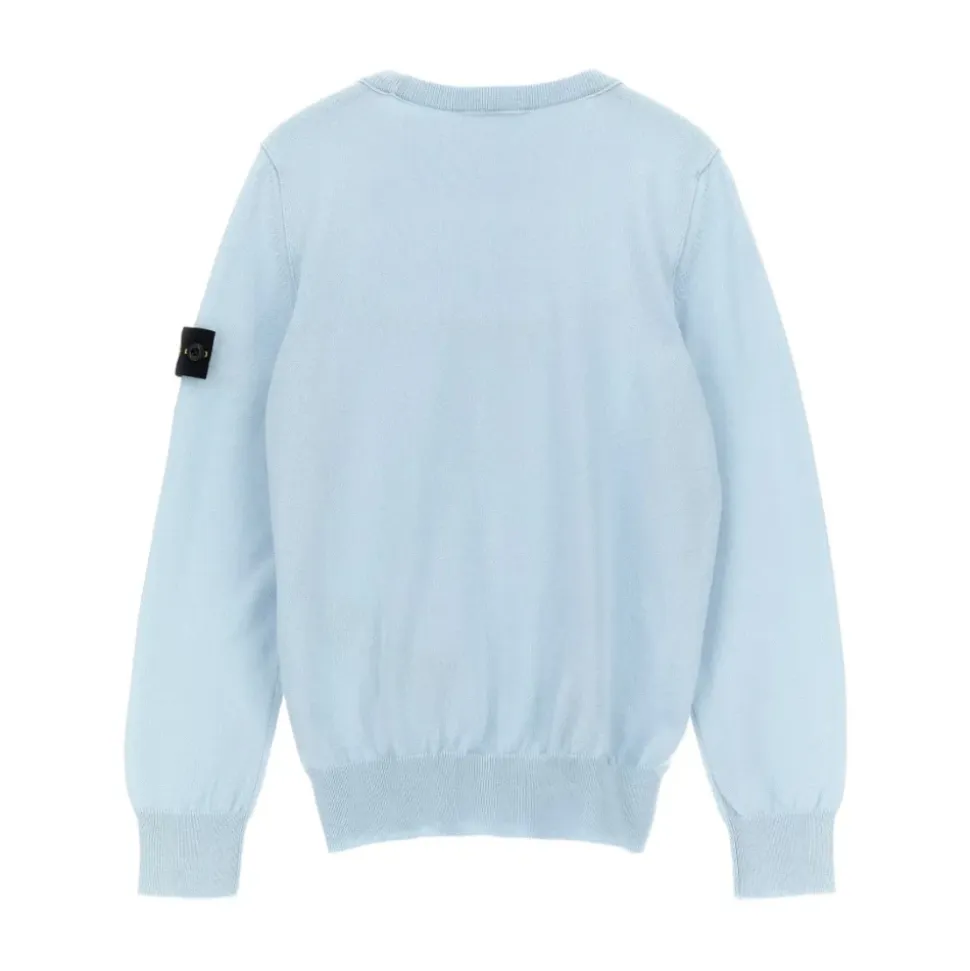 Logo Cotton Crewneck Sweater