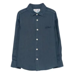 Logo-Embroidered Button-Down Shirt