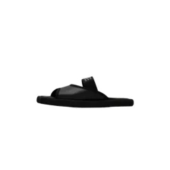 Logo Leather Sandals