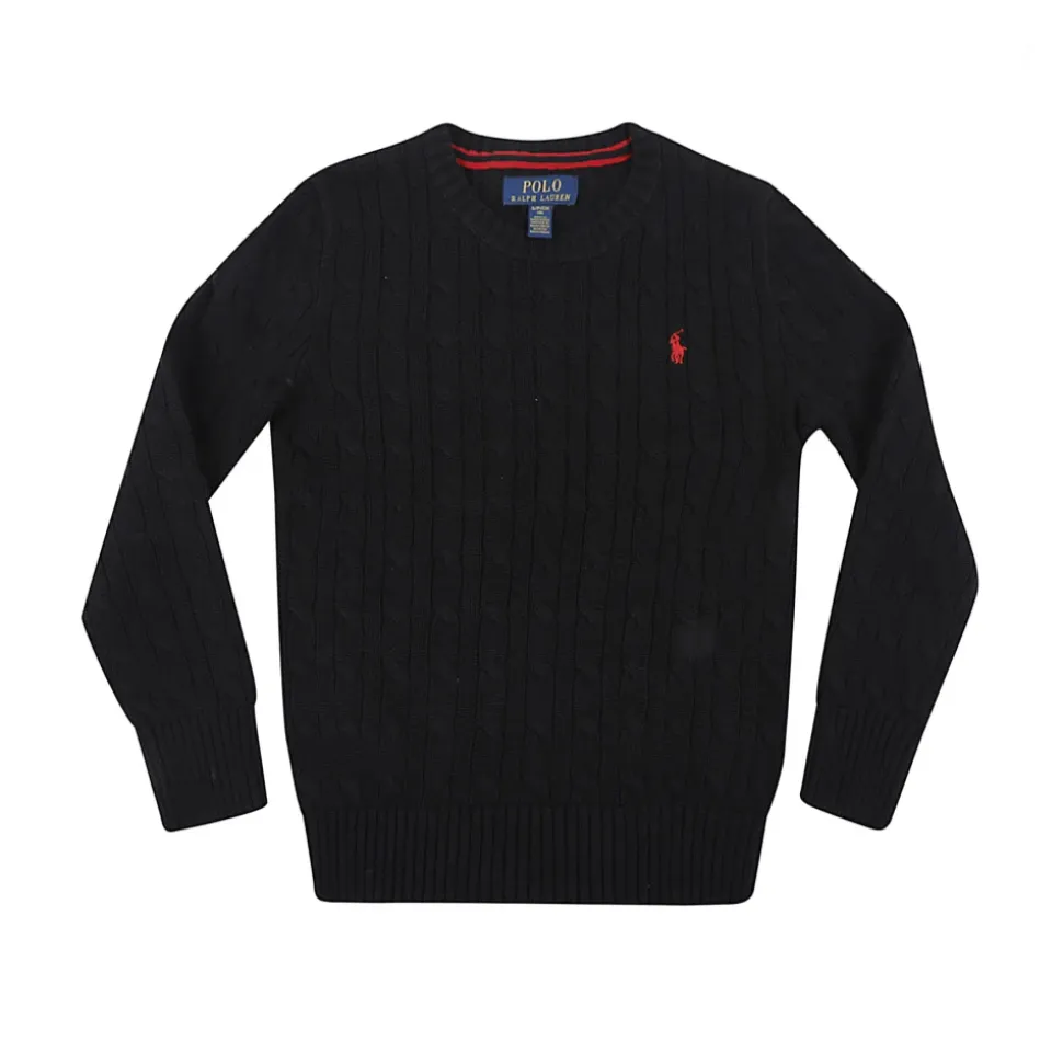 LS CABLE CN-TOPS-SWEATER