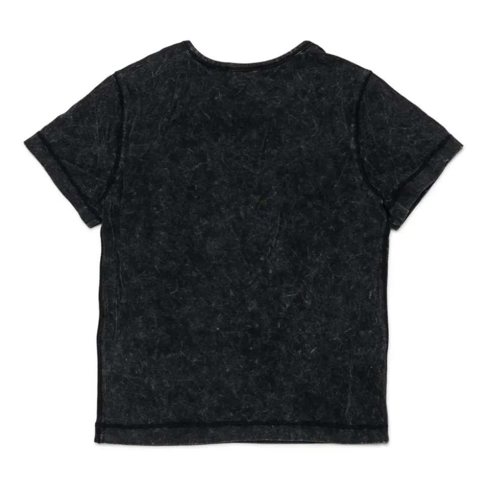 Marbled Viscose T-Shirt